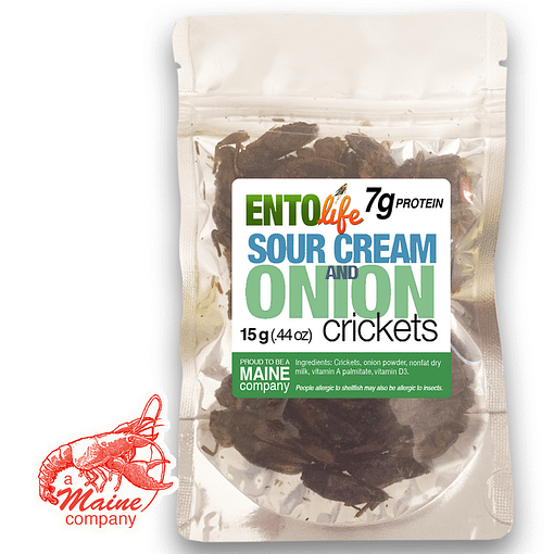 Sour Cream & Onion Cricket Samples