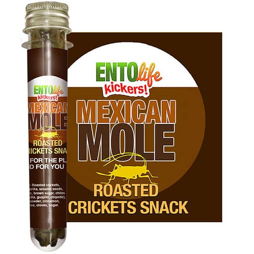 Mexican Mole Flavored Crickets
