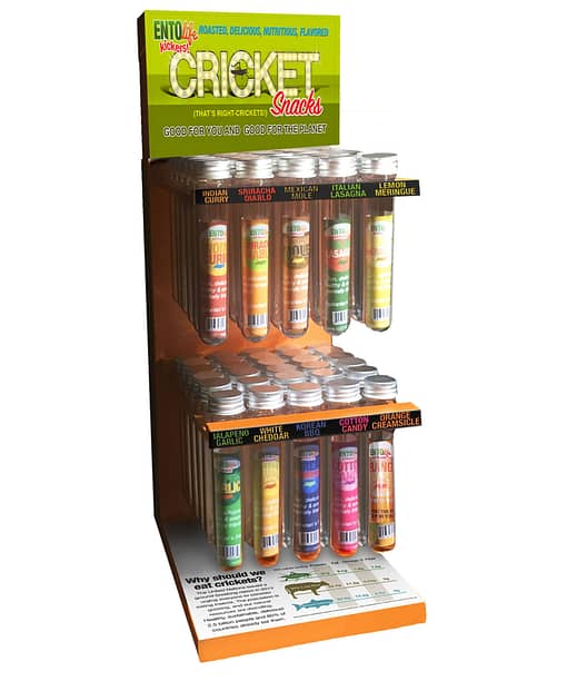 Edible Cricket Display