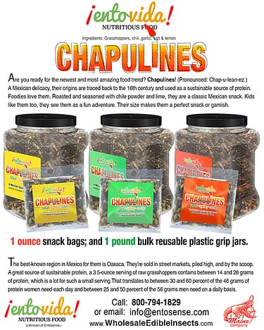 Chapulines Line Sheet
