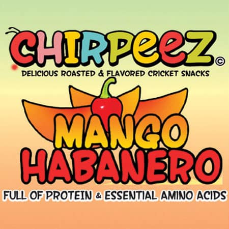 Chirpeez Flavored Cricket Snacks - Mango Habanero