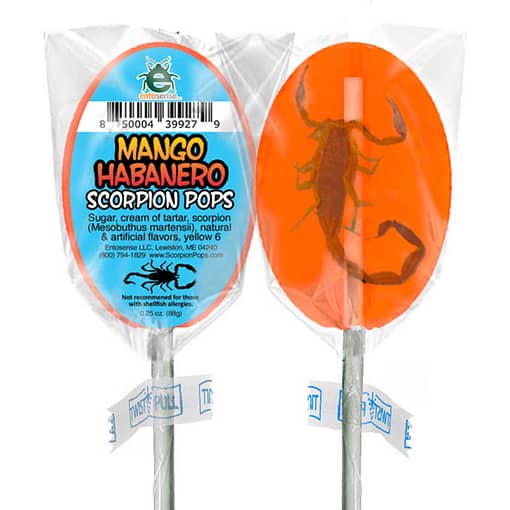 Wholesale Mango Habanero Lollipops