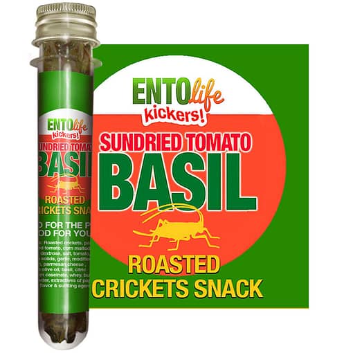 Tomato Basil Flavored Crickets
